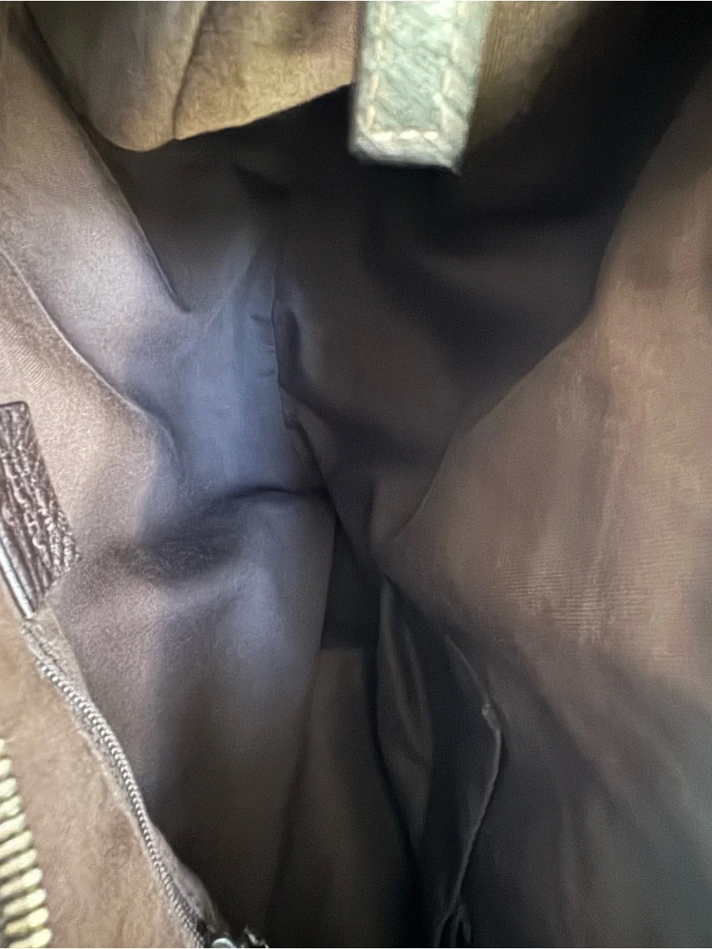 GUCCI Abbey D Ring GG Canvas Hobo Shoulder Bag Large Monogram Brown - Picture 11 of 13